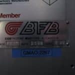 BFB 3786A - Cellophane bundling machine