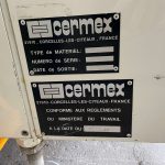 Cermex E722- Encaisseuse latérale