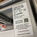 Herma 400 16R - Étiqueteuse semi automatique