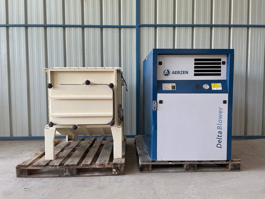 Aerzen GM7L / Infastaub MKR 0-1/20 - Blower unit + Filter.