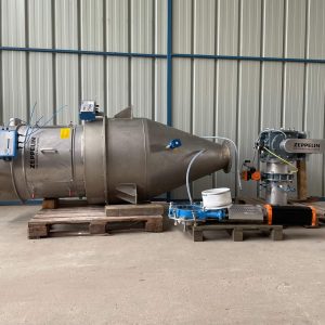 Zeppelin - 400 L powder feed hopper