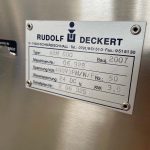 Rudolf Deckert ABM 600 bottle blowing / cleaning machine
