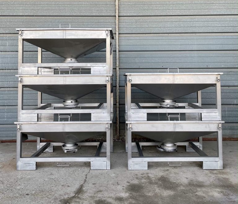 BSI CC200L - Conteneur inox 200 L