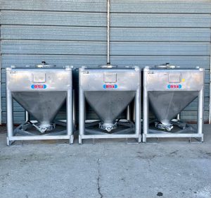 BSI NGV 35 - 1000L stainless steel container