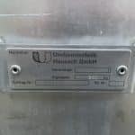 Umformtechnik Hausach GmbH - 2000L Stainless Steel Container