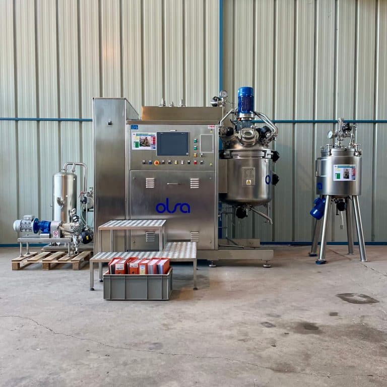 Olsa Olsamix 150 - Vacuum mixer + melter