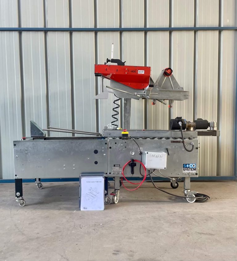Soco System T-400 - Case sealer with folding unit