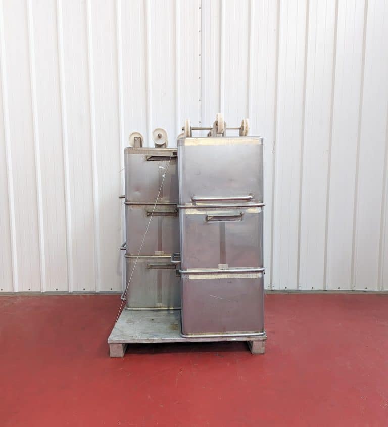 Eurobin 200 L - Stainless steel