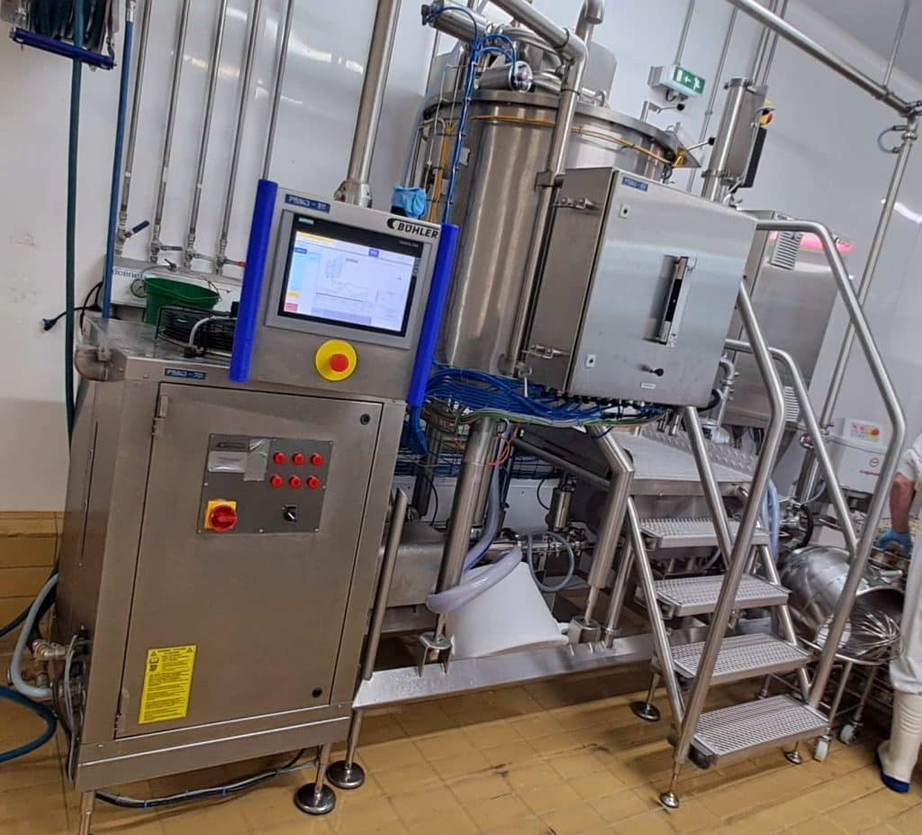 Buhler Mondomix HAKA VA 15L - Continuous aeration mixing unit - Osertech