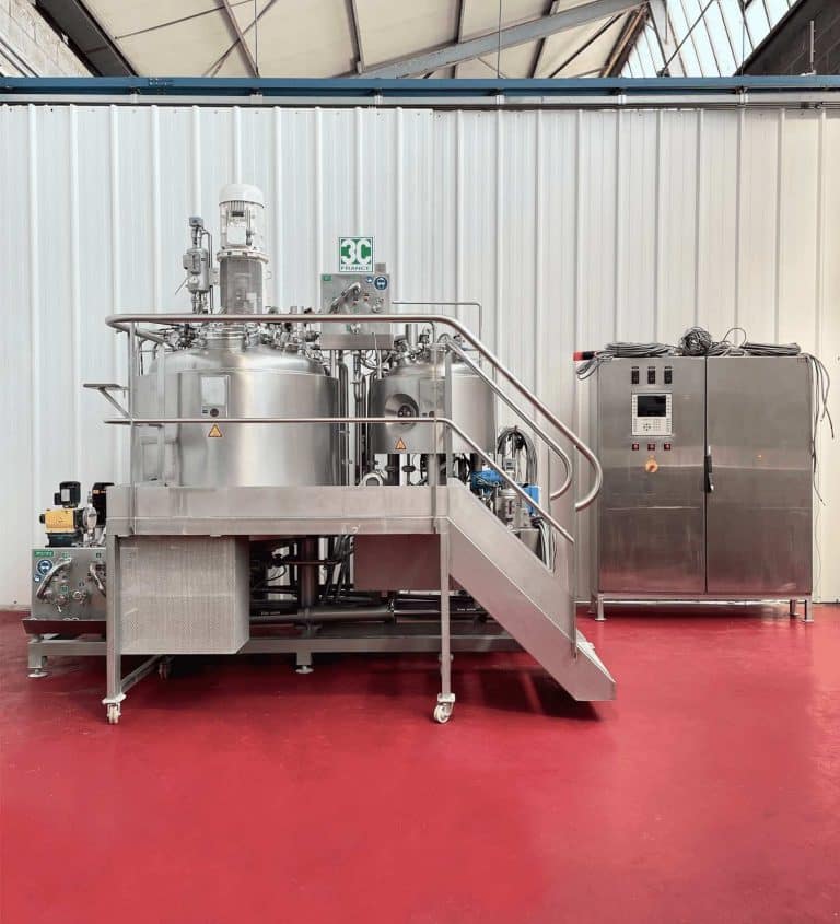 3C France - Skid réacteur 1000 L + Fondoir 150 L