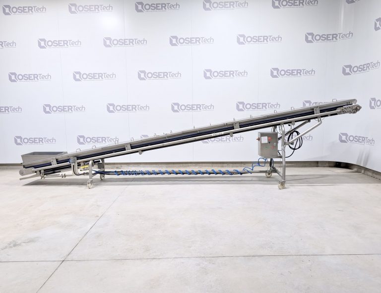 12409 : Immequip DS-H400 - Convoyeur élévateur à bande
